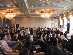 Carter Butts addresses the 2009 Sunbelt INSNA Conference in San Diego