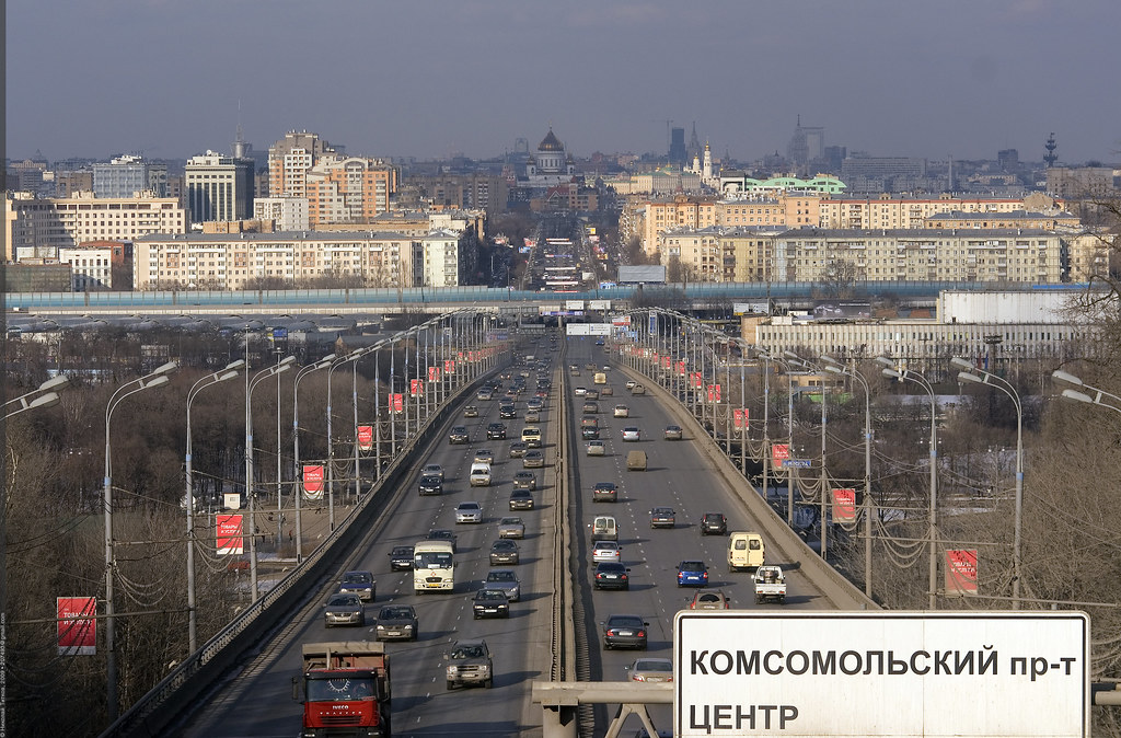 : Moscow, Komsomolsky Avenue