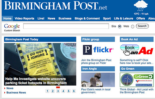 Birmingham Post on help Me Investigate