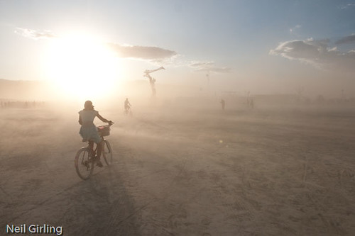 Dust at Burning Man 2009