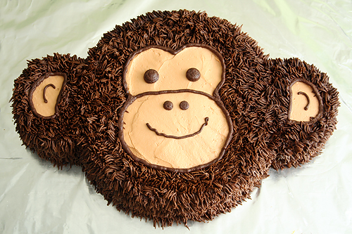 monkey face cake