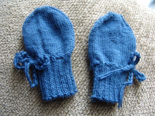 Infant Mittens Pattern Knitting
