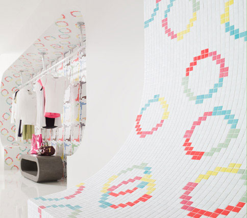 home decor wallpaper. Elegant Mosaic Wallpaper from