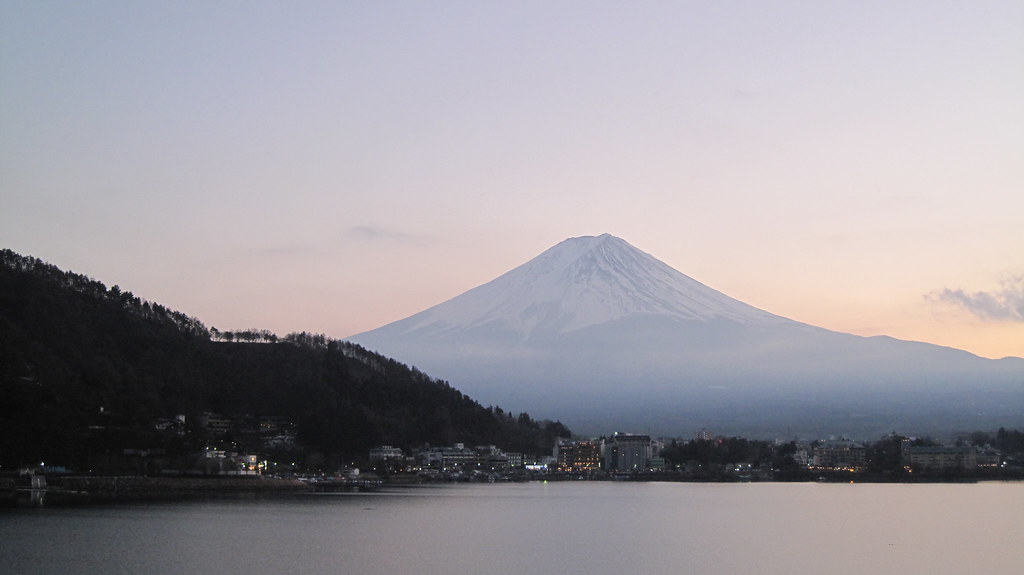 黃昏富士山