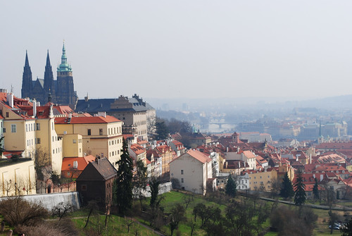 Prague from the castle by ioarvanit