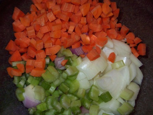 vegetables to start beef barley soup
