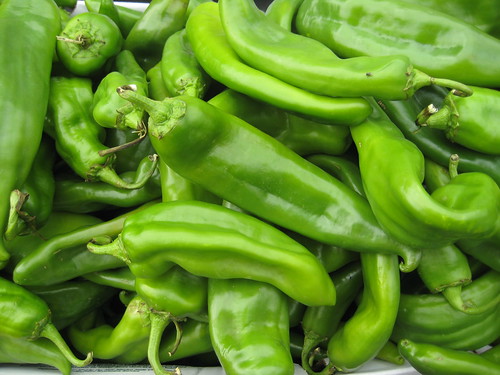 Hatch green chiles