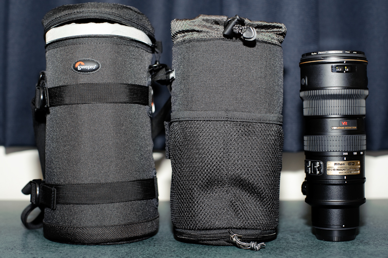 Think Tank 75 Pop Down and Lowepro LC4 for 70-200mm f/2.8