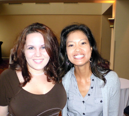 Michelle Malkin and I at the fundraiser.