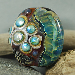 lampwork glass bead