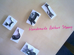 handmade rubber stamp