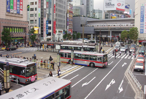 Shibuya Bus Station