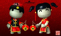 LittleBigPlanet - Chinese New Year poster