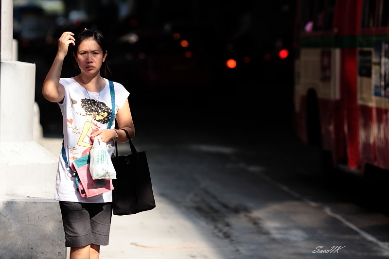 Street Portrait @ Silom Road, Bangkok, Thailand