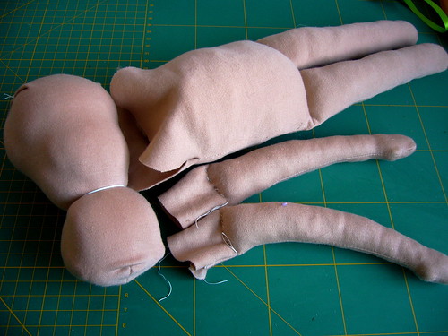making a steiner doll.
