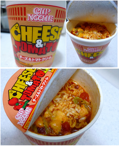 Cheese &amp; Tomato Cup Noodle