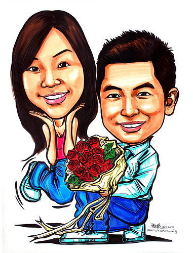 Couple caricatures - proposal