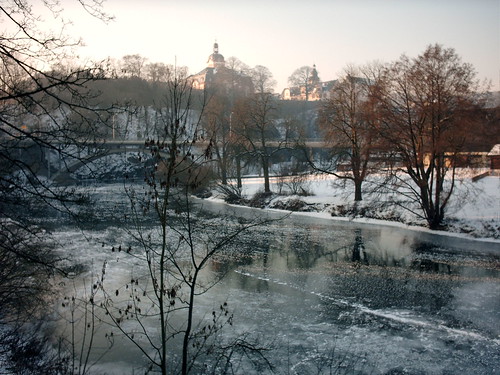 Weilburger Schlossblick im Winter