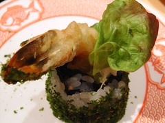 Maki Sushi de Langostino Tempurizado