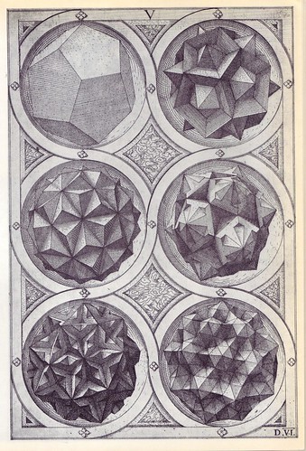 Coelum (b) - Perspectiva Corporum Regularium -  Wenzel Jamnitzer 1568
