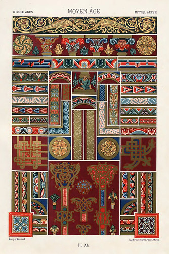 015-Ornamentos policromados Edad Media2-Das polychrome Ornament…1875