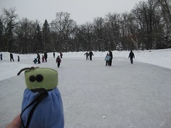 Skating at St Vital Park
