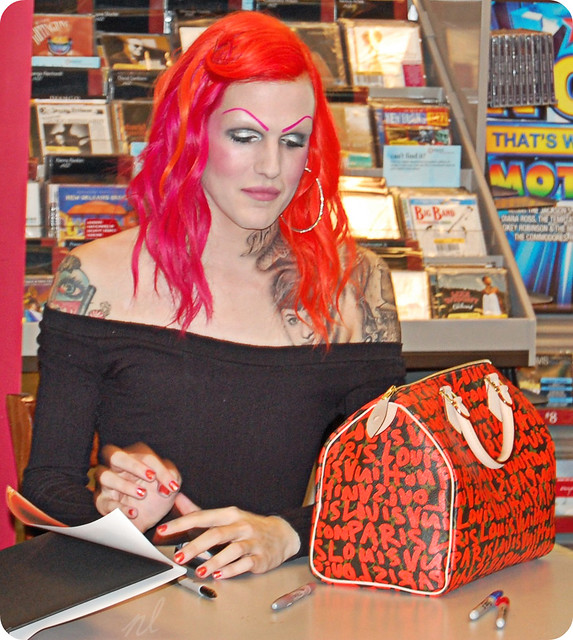  Book Store doing a book signing for her new book: High Voltage Tattoo