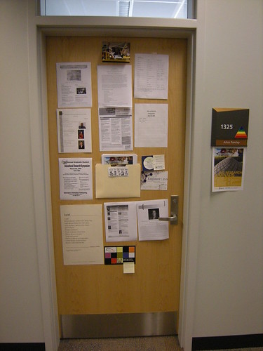 My office door