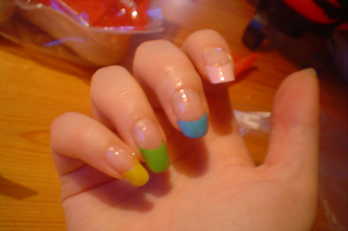 nail Colourful Nail designs with rainbow style nailart gallery nail art designs gallery
