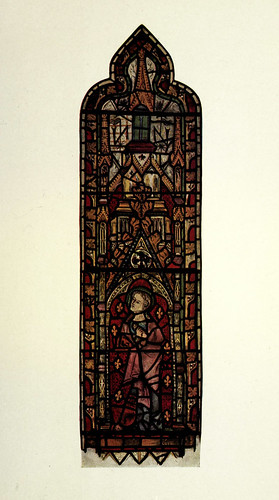 013- San Juan- vitral oriental del pasillo sur- St Martin's Micklegate-York siglo XIV
