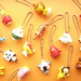 Kawaii Animals Key Chain Crafts Charm Breakfast Collection Japan