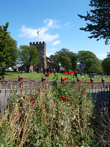 Poppies and St Nicholas's