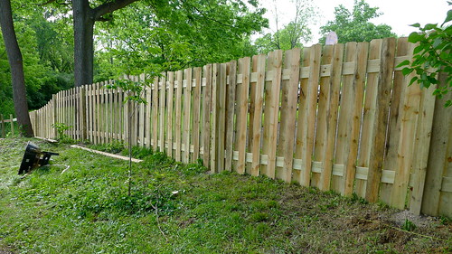 fence progress