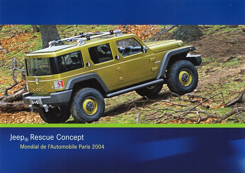 2002 Jeep Compass Concept. 2004 Jeep Rescue Concept