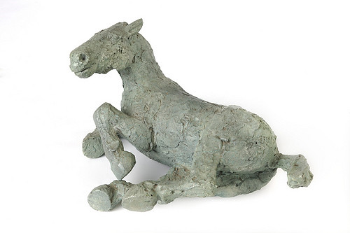 Chinese Horse Rolling 1 by Dame Elisabeth Frink