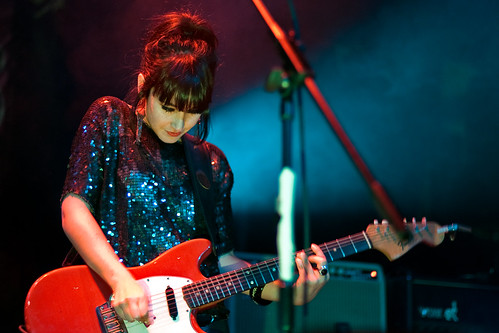 I was initially happy to see that Howling Bells were touring again 
