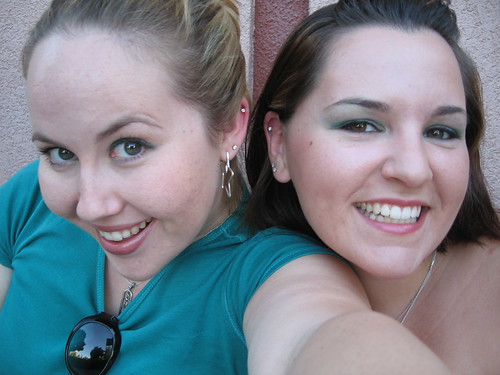 Yay, cartilage piercings Lauren & I 