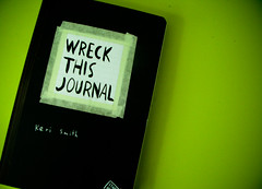 Wreck This Journal frontcover.