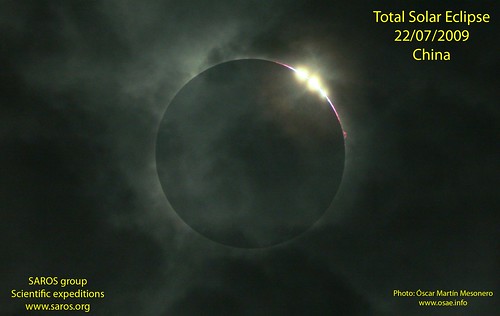 total solar eclipse from China