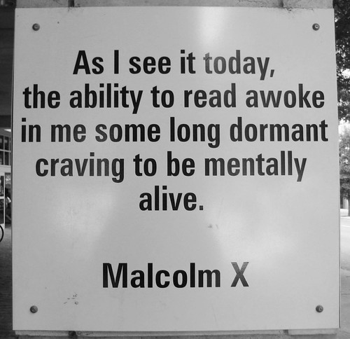 malcolm x quotes. Library Quotes _ Malcolm X