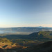 Vista de Pucón des del Villarrica