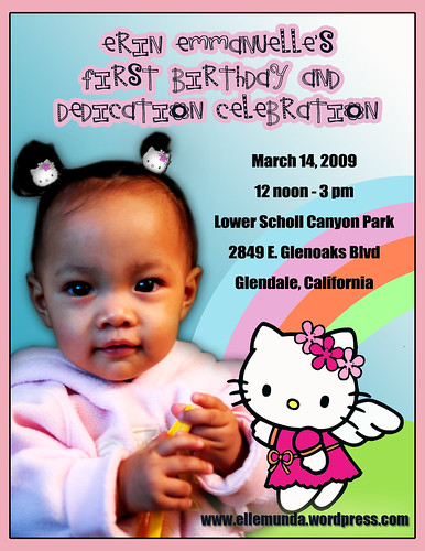 Home - Kids Birthday Party Invitations - Hello Kitty Invitations
