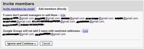 email permissions