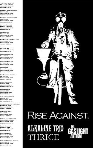 rise against logo. Rise Against Poster