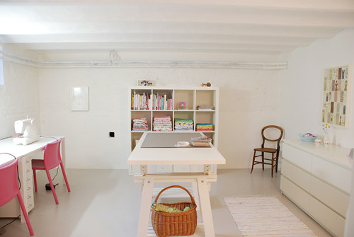 Minimalist Sewing Room photo by yvestown