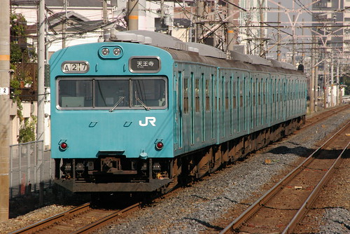 JRW 103series in Sakaishi,Sakai,Osaka,Japan 2008/11/12