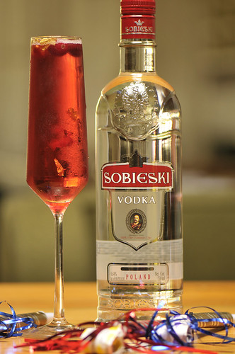 Sobieski New Year's Swanky sobieski vodka