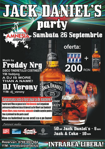 26 Septembrie 2009 » Jack Daniel's Party