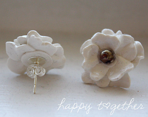 Charming Clay Flower Earrings
