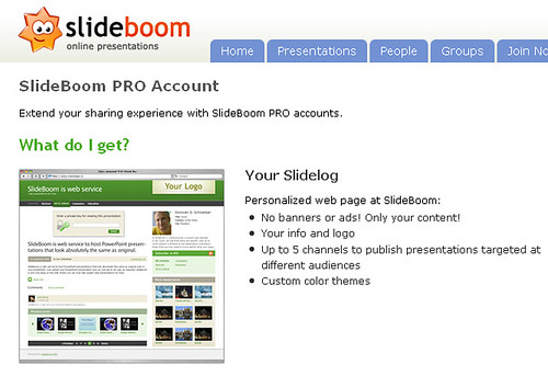SlideBoom Pro Account